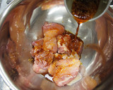 鶏肉のしょうが焼き【学校給食】作り方1写真