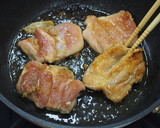 鶏肉のしょうが焼き【学校給食】作り方2写真
