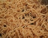 蒸し麺の中華風ひき肉餡焼きそば♥ランチ♬作り方9写真