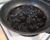 ブルーベリーミントソースのポークソテー作り方3写真