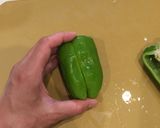 種が散らばらないピーマンの切り方作り方1写真