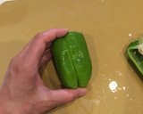 種が散らばらないピーマンの切り方作り方1写真