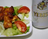 味噌ケチャチキンのローストキヌアまぶし作り方10写真