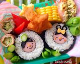 スクランブルエッグのかわいい隙間おかず作り方5写真