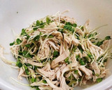 レンジで簡単♪ ささみのワサビ醤油和え作り方7写真
