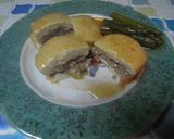 豚ミンチの豆腐挟みあんかけ作り方7写真
