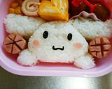 キャラ弁　シナモン♡簡単おにぎりサンリオ作り方2写真