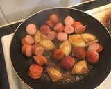 おつまみや弁当に大根とソーセージの炒め物作り方1写真