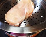 とってもヘルシー 蒸し鶏作り方2写真