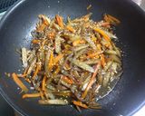 きんぴらごぼう☆すき焼きのたれで楽チン！作り方5写真