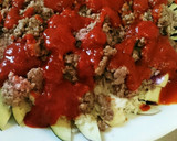 子供も食べる！なすとひき肉簡単ピザ風作り方1写真