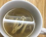 チアシードとしめじのコンソメスープ作り方4写真
