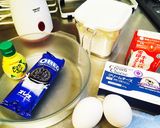 ミキサーのみ牛乳で簡単オレオチーズケーキ作り方1写真