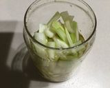 さっぱり夏の常備菜♪セロリのピクルス作り方3写真