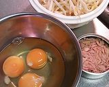 もやしツナ卵炒め作り方1写真