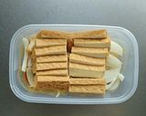 レンジで簡単☆厚揚げと玉ねぎの味噌煮。作り方4写真