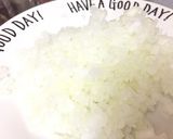 ガッツリにんにくのスパイシーひき肉ごはん作り方1写真