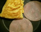 朝食に♪ゴマ辛子マヨの卵焼きサンド作り方3写真