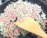 ガッツリにんにくのスパイシーひき肉ごはん作り方7写真