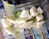 切って❣ギュッギュ➡早く食べたい大根漬け作り方4写真