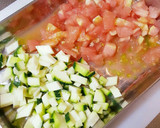 夏野菜♡まるごとトマトチーズ焼き作り方2写真