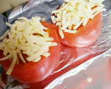 夏野菜♡まるごとトマトチーズ焼き作り方7写真