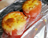 夏野菜♡まるごとトマトチーズ焼き作り方8写真