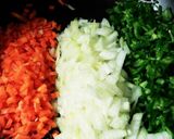 ☆野菜たっぷりキーマカレー☆作り方1写真