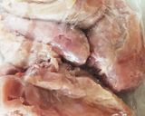 【材料これだけ】超簡単にんにく風味の胸肉作り方2写真