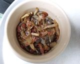 きのことベーコンのフラン作り方2写真