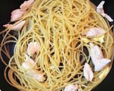 ササミとアボカドのクリーミーパスタ作り方4写真