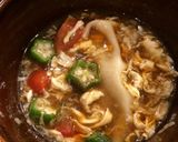 オクラとトマトのふわとろスープ餃子作り方9写真