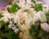 アジ刺丼。作り方2写真
