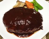 ベーコンで旨味UPポテグラinハンバーグ作り方16写真