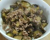 絶品ナスと挽肉のせうどん作り方4写真