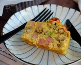 小麦粉不使用♡ゴボウのケーク・サレ！作り方7写真