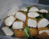 レンジで5分小松菜と魚河岸あげの煮物作り方4写真