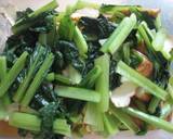 レンジで5分小松菜と魚河岸あげの煮物作り方5写真