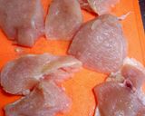 チーズピカタ~鶏むね肉&ゴボウ~作り方1写真