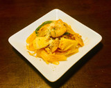 大根の皮でイタリアンパスタ風！作り方3写真