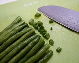 簡単！銀鮭といんげんのトリュフ塩ソテー作り方1写真