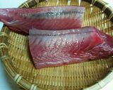 簡単！フライパンとポン酢DE鰹のたたき♪作り方1写真