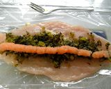 高菜と明太と鶏肉で*博多ロール♪作り方2写真