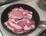 スタミナ満点☆豚テキ丼作り方3写真