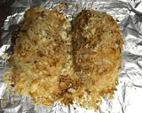 揚げないチキンカツ☆エリンギとチーズ入り作り方6写真