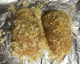 揚げないチキンカツ☆エリンギとチーズ入り作り方5写真
