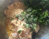 おつまみ★お弁当に★鶏つくね焼き作り方1写真