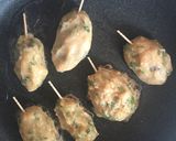 おつまみ★お弁当に★鶏つくね焼き作り方2写真