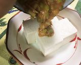 簡単5分◎豆腐のピリ辛ごまだれ＊居酒屋風作り方4写真