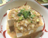 簡単5分◎豆腐のピリ辛ごまだれ＊居酒屋風作り方5写真